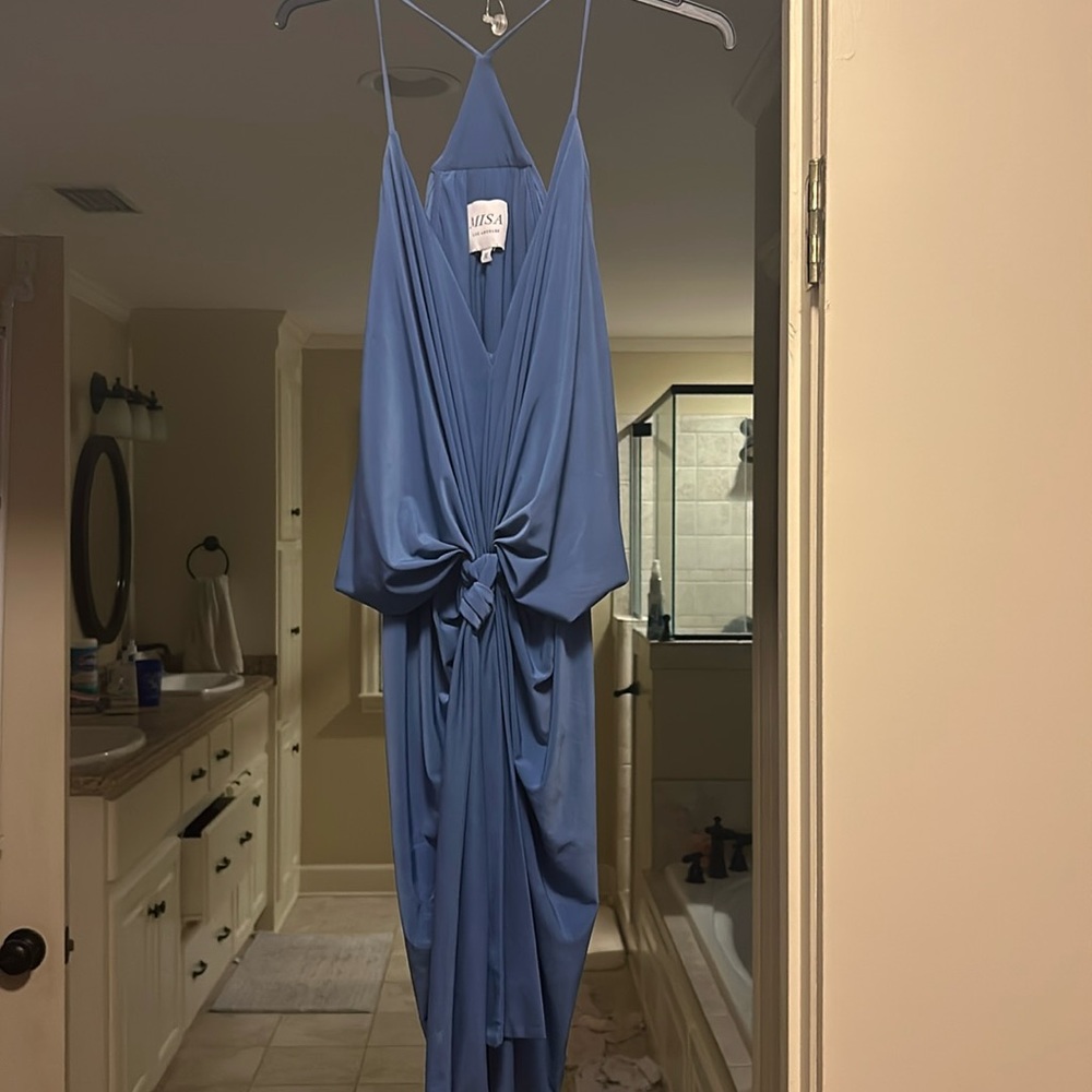 Misa Blue Mini Dress